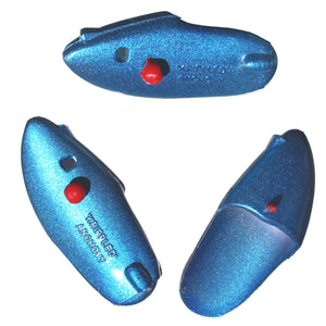 Krippled Anchovy Unrigged 3-pack, O.G. Metallic Blue