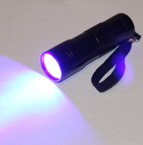 L.E.D. Ultra Violet Flashlight