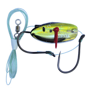 Krippled Anchovy Barbless Tandem #316- Peter's Choice on Krome – Krippled Fishing Lures, USA Krippled Anchovy Barbless Tandem #316- Peter's Choice on Krome – Krippled Fishing Lures, USA