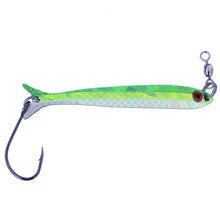 Load image into Gallery viewer, needle fish chartreuse green glow