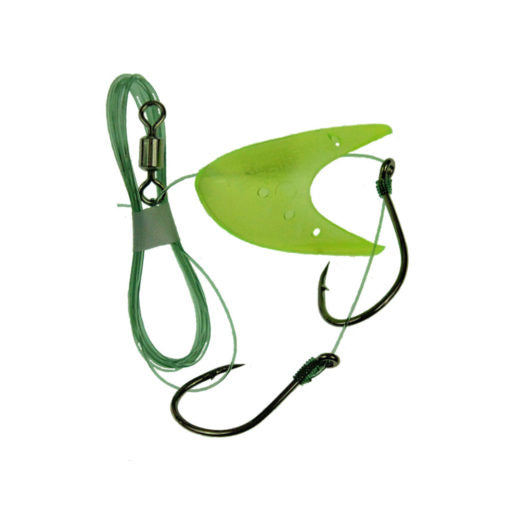 Chartreuse Barbed Rig